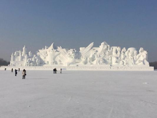 China Harbin International Snow Sculpture Festival